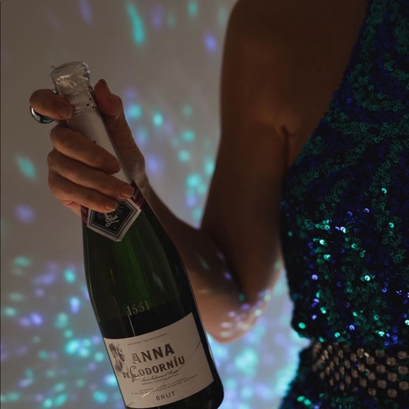 New Zara Sequins Mini Halter Dress - Picture 4 of 6